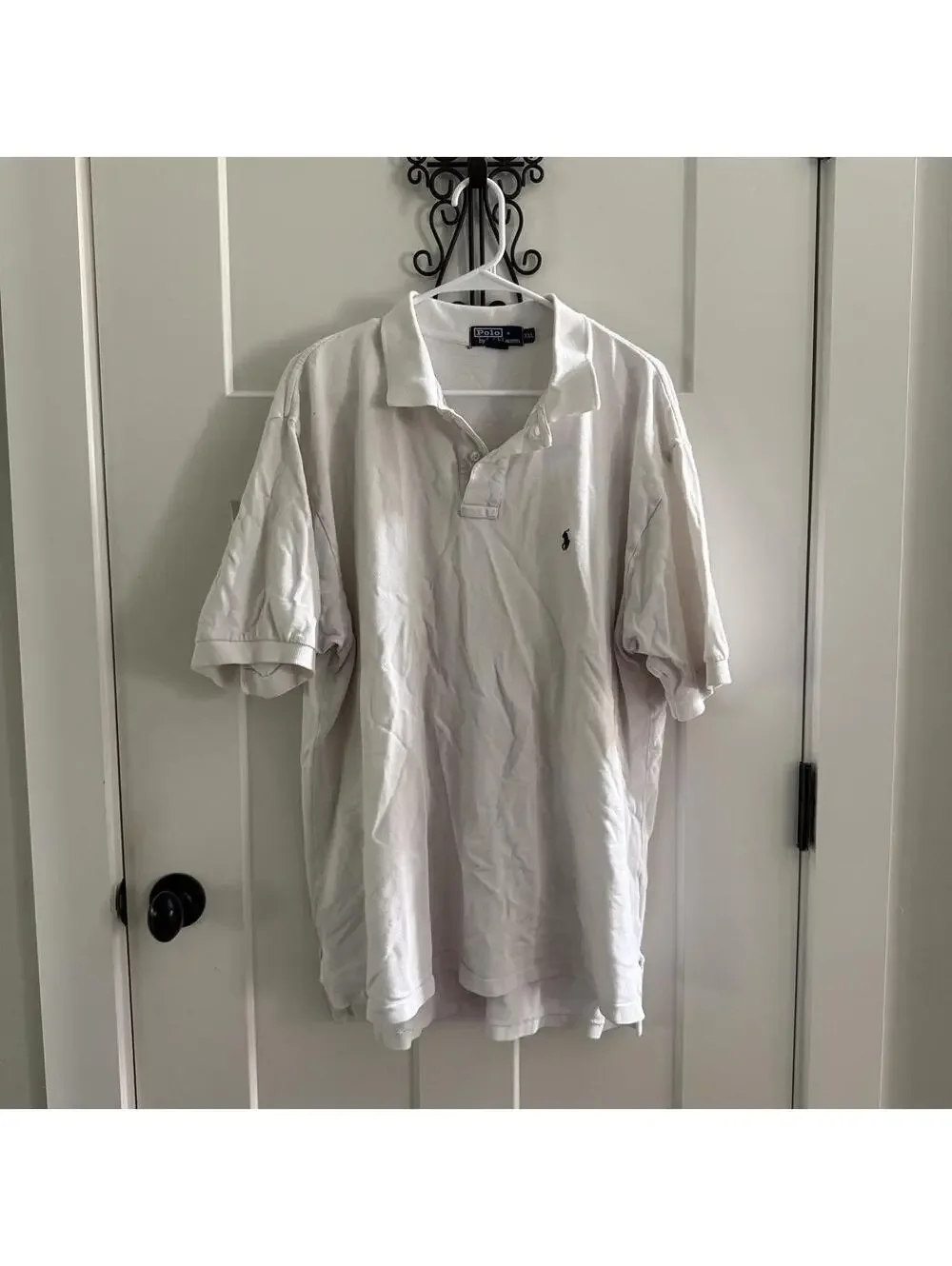 🤍 Classic Polo Ralph Lauren White Pony Polo